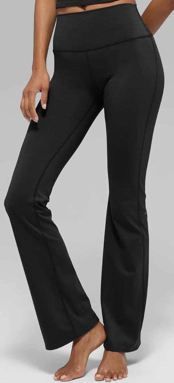 ALO Softsculpt High-Waist Bootcut Flare Legging black Women's XXS